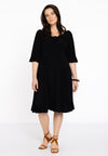 Dress wide neck DOLCE - black - #2