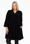 Tunic Swing collar DOLCE - black