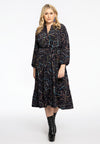 Dress Puff Sleeve BIJOU - black - #1