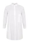Blouse A-line - white - #4