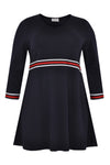 Tunic INTERLOCK tape - blue - #4