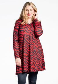 Tunic ZEBRA wide bottom - blue - #2