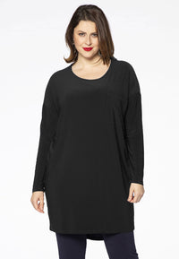 Tunique DOLCE avec poche sur la poitrineTunic DOLCE chest pocket - black - #1