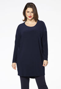 Tunique DOLCE avec poche sur la poitrineTunic DOLCE chest pocket - blue - #1