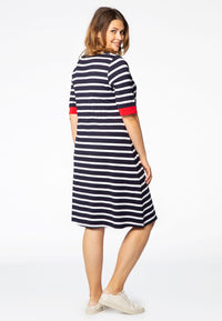 Dress polo BRETON - blue - #3
