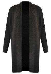 Cardigan scarf collar MELEE - grey - #4