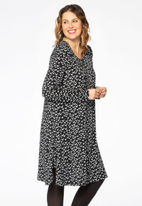 Dress zipper neckline VENCE - black - #2