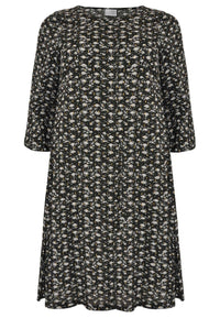 Dress A-line TOULON - black - #4