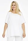 Tunic flare LINEN - white - #2