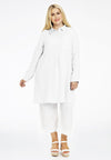 Blouse-dress LINEN - white - #1