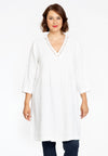Tunic pintucks LINEN - white - #2