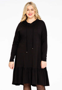 Sweater-dress Queen ORGANIC - black - #2