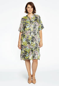 Dress grandad collar LISA - multi - #2