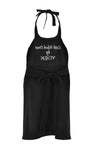 Apron Black Dress Yoek - black - #3