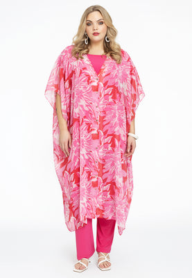 Kaftan-blouse FLORIDA - red  - #2