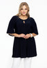 Tunic wide bottom circle sleeve DOLCE - blue