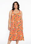 Robe sans manches azalea - Orange