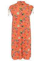 Jurk met strikjes AZALEA - orange  - #3