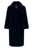 Blazer coat faux fur - blue - #3