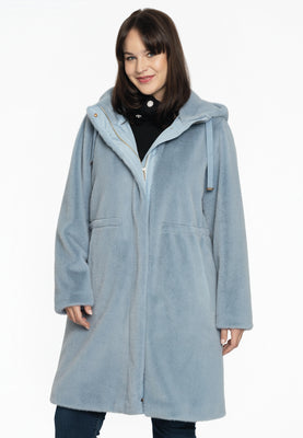 Parka faux fur - light blue - #1