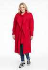 Cardigan rib - Rouge