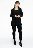 Tunic flare with shoulder pads DOLCE - black - #2