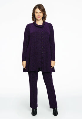 Tregging LUREX - purple  - #1