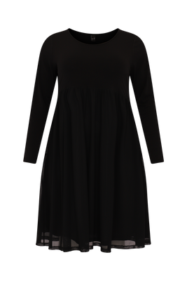 Jurk met volants MOUSSE/DOLCE - black  - #3