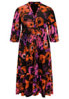 Dress puff sleeve POPPY - black - #4