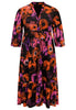 Dress puff sleeve POPPY - black  - #4