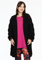 Cardigan AJOUR - black  - #1