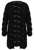 Cardigan AJOUR - black  - #4