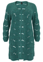 Cardigan AJOUR - green - #4