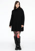 Pullover knit high neck - black  - #2