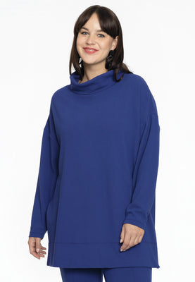 Pullover high neck DIAGONAL - purple  - #1