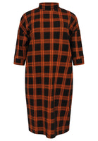 Pullover-dress CHECK - black - #4