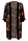 Kimono BABY ROSE - black - #4