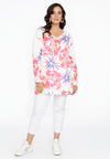 Pullover V-neck LELY - white