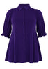 Blouse Puffsleeve Dolce - purple  - #4