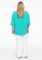 Shirt kimono sleeve DOLCE - turquoise - #3