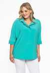 Shirt kimono sleeve DOLCE - turquoise