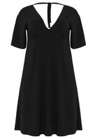 Dress empire V-neck DOLCE - black - #4