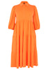 Dress puff sleeve DOLCE - orange  - #4