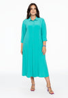 Dress collar wide DOLCE - turquoise