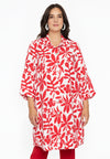 Veste avec boutons anna - Rouge