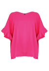 Blouse batwing sleeve - pink - #4