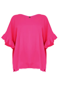 Blouse batwing sleeve - pink - #4