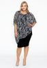 Tunic voile ZEBRA - black - #2