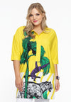 Tunic collar TIGER - yellow