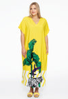 Kaftan-dress TIGER - yellow